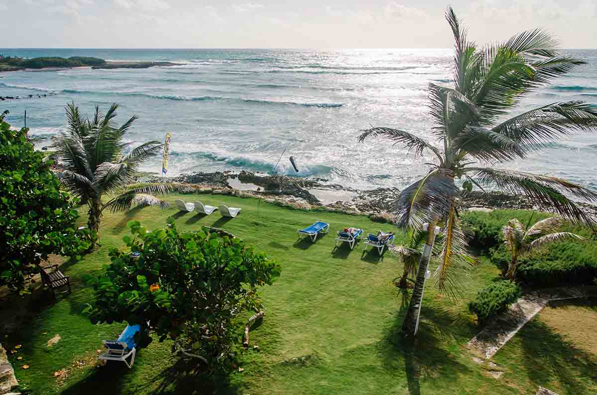 Ocean Spray apartments in Barbados