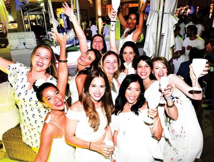 The Nikki Beach White Party in Barbados