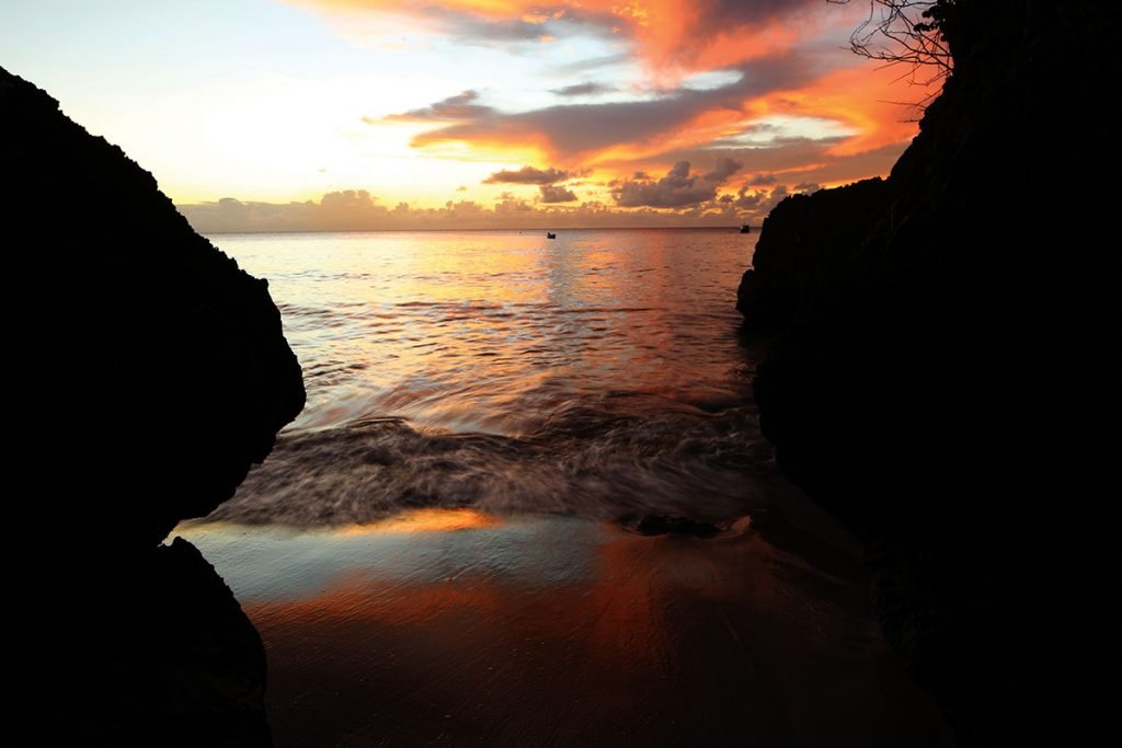 Sunset in Barbados