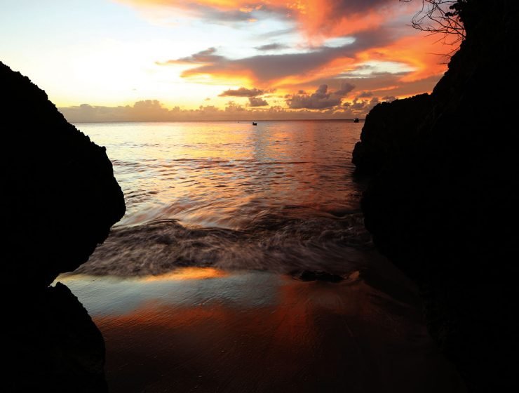 Sunset in Barbados