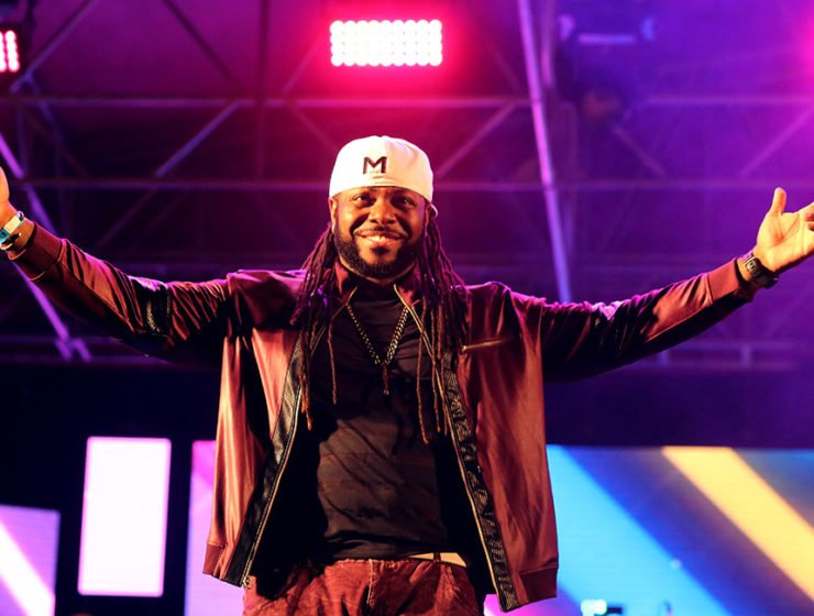 Mikey performing at Rise for Crop Over 2019 in Barbados