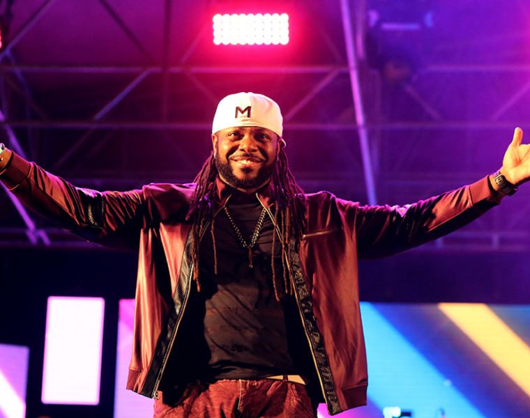 Mikey performing at Rise for Crop Over 2019 in Barbados