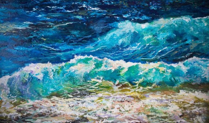 Painting by Barbadian artist Sade Payne