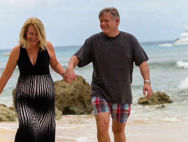Friend of Barbados Karen and Mark Morgan
