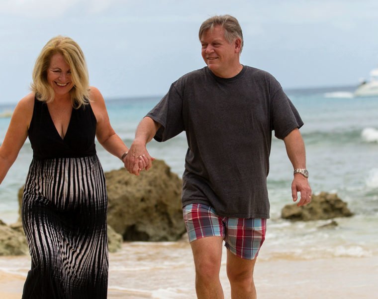 Friend of Barbados Karen and Mark Morgan