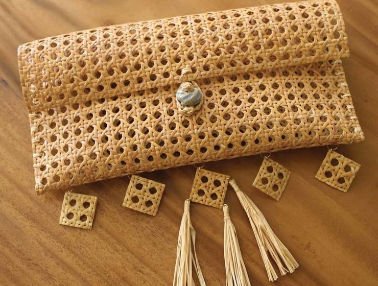 Tasseled bag by STUFF