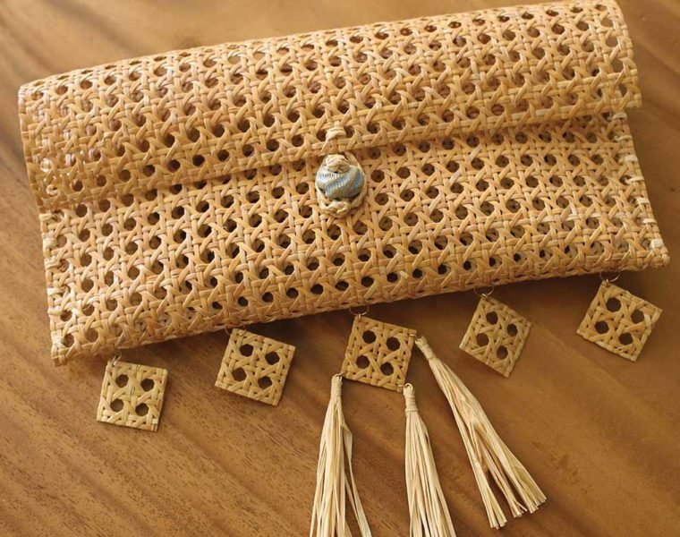 Tasseled bag by STUFF