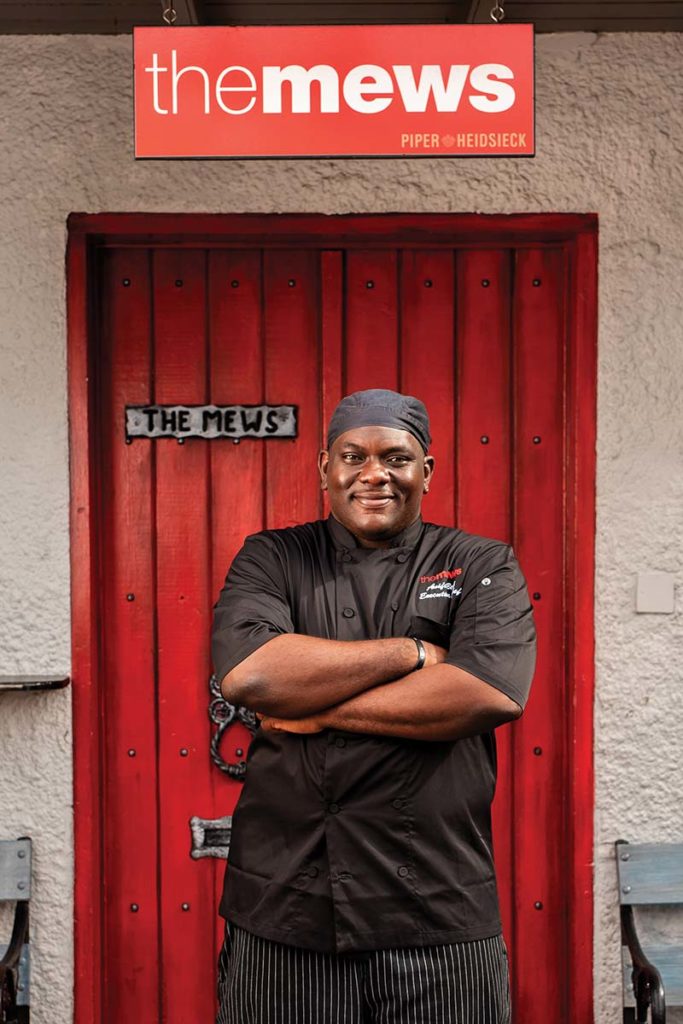Chef of The Mews Restaurant Barbados