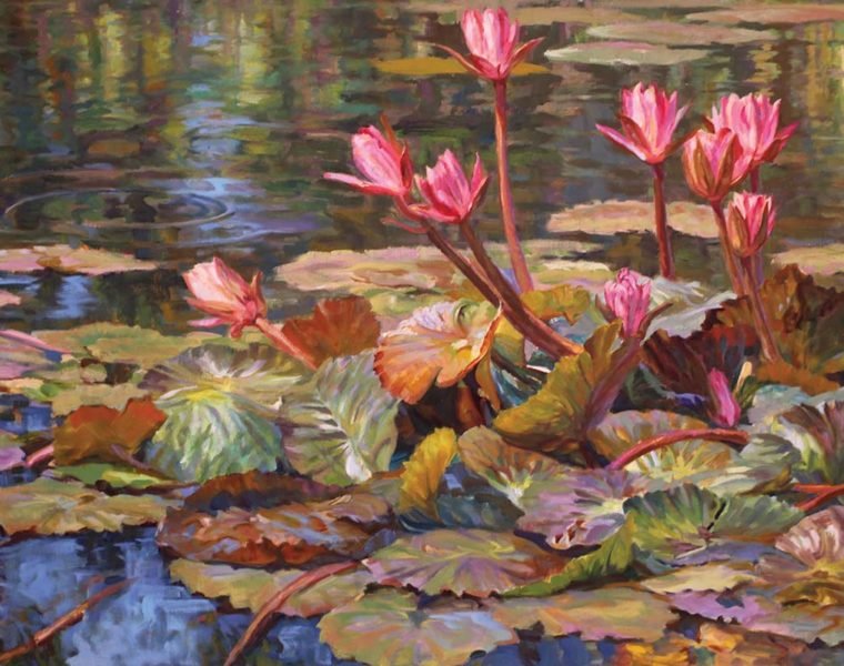 Lillies by Barbadian Artist Wayne Branch