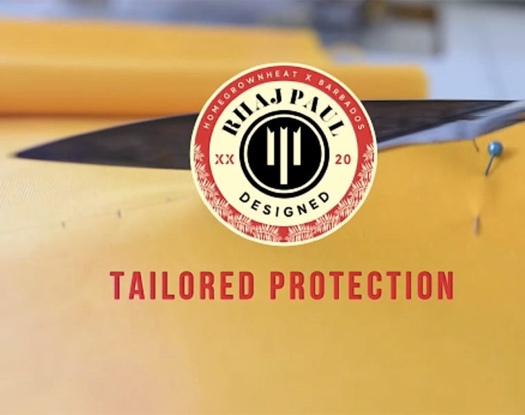 Tailored Coronavirus masks by Rhaj Paul