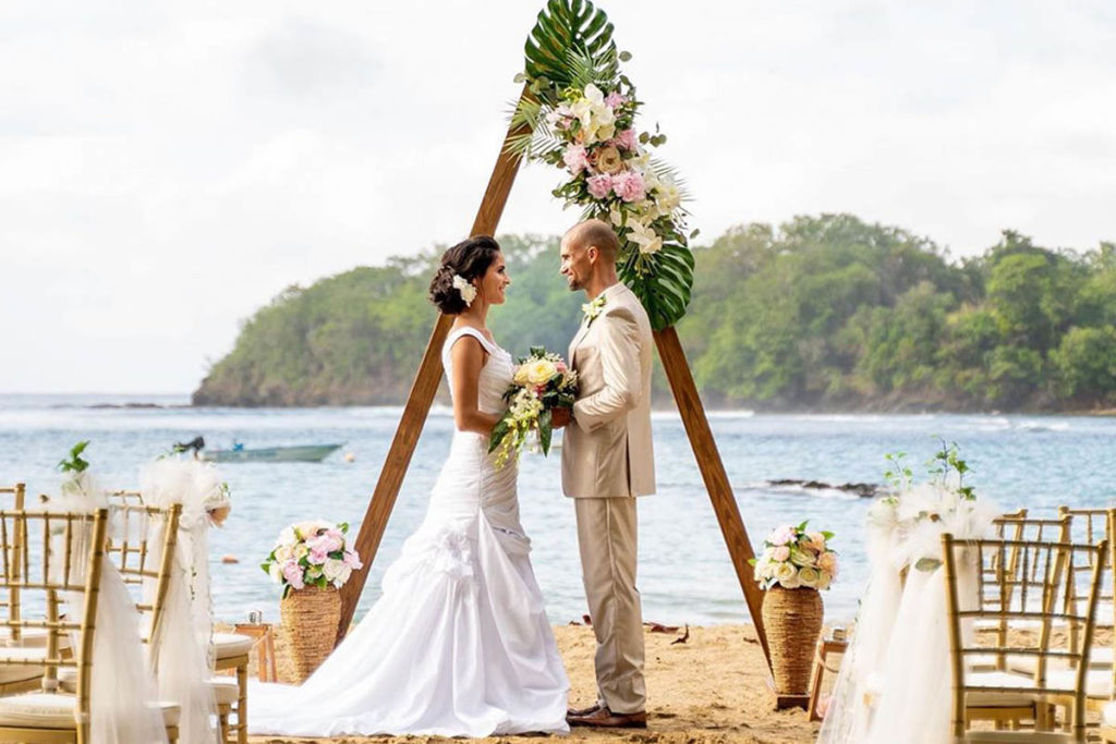 Destination wedding in Tobago