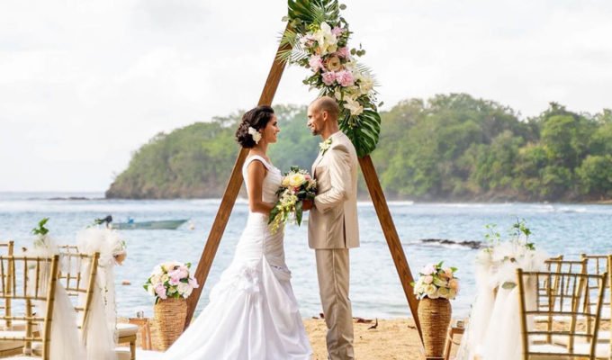 Destination wedding in Tobago