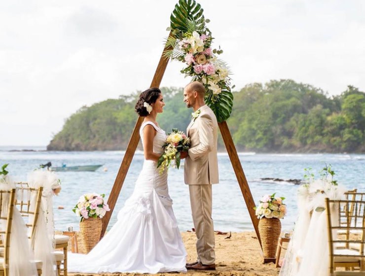 Destination wedding in Tobago