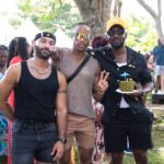 Island Mas breakfast party in Barbados