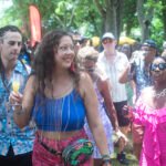 Island Mas breakfast party in Barbados