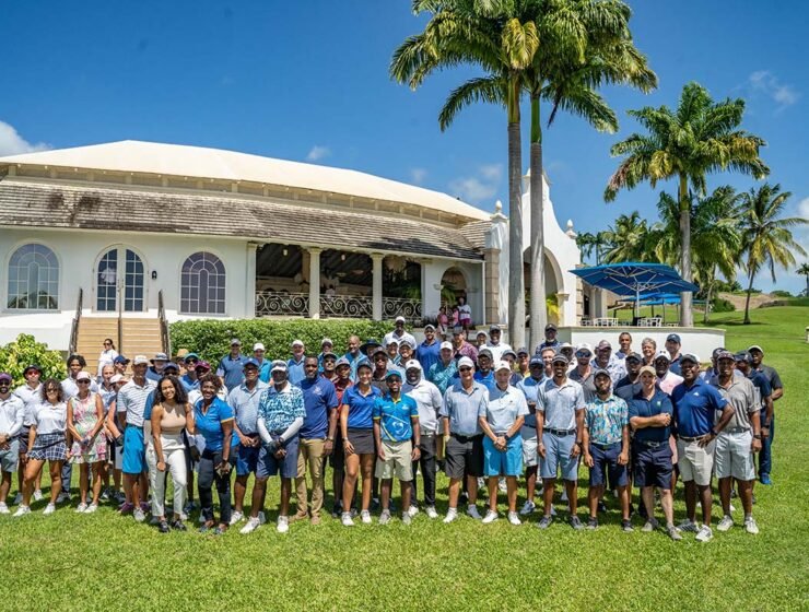 Diamonds International charity golf event.