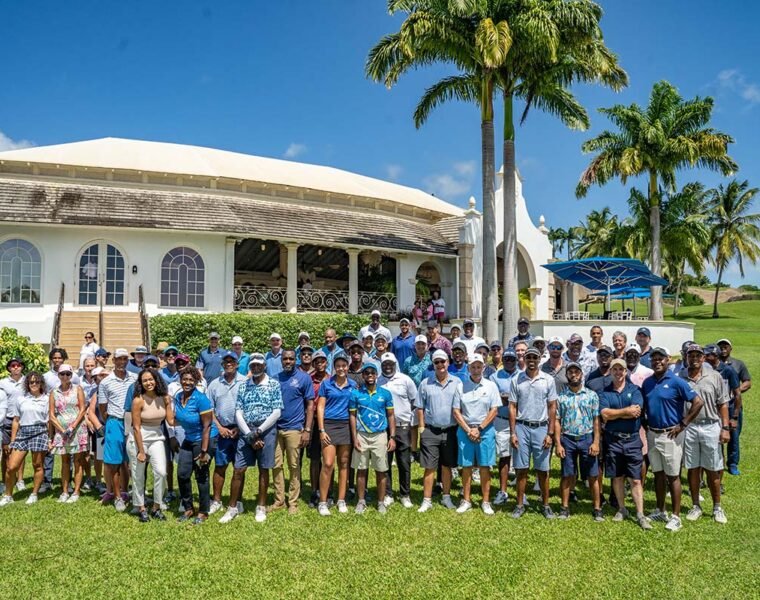 Diamonds International charity golf event.