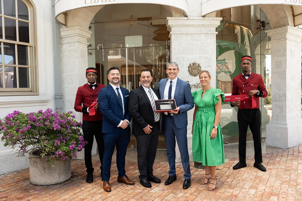 Cartier reopens in Barbados.