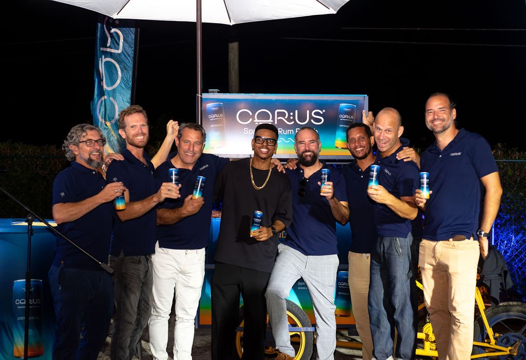 The launch of Corus sparkling rum punch 