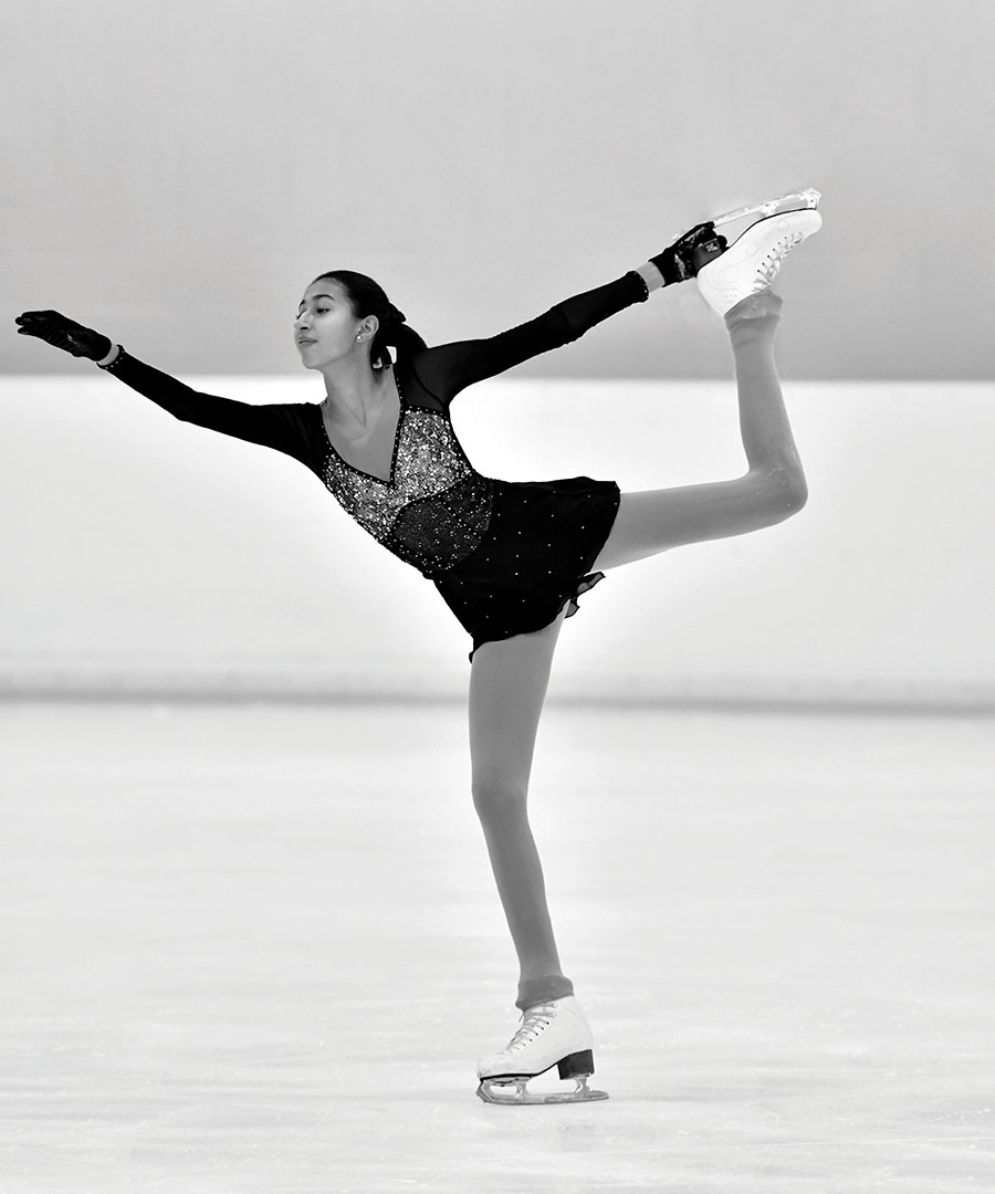 The Blue & Yellow On Ice